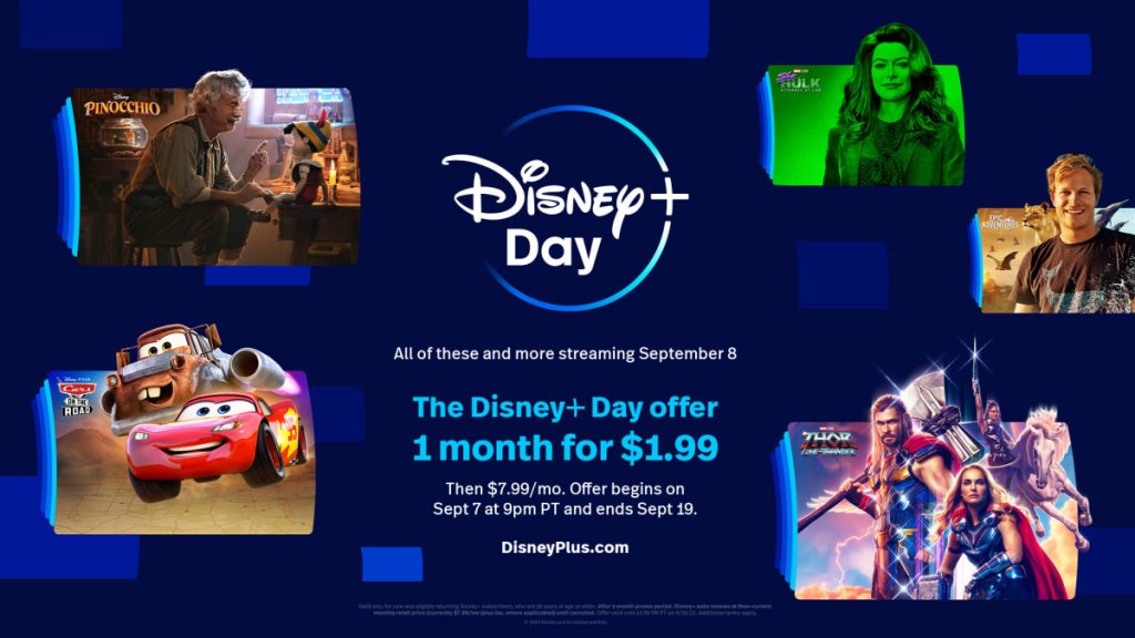 Disney+ Day 就是今天！上架電影有《木偶奇遇記》首映、《雷神索爾4》和更多有趣內容，還有更多訂閱優惠等著你