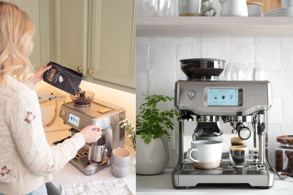 美麗的廚房就要有一台職人咖啡機 “Breville Barista 觸碰式咖啡機” 現正折扣中！