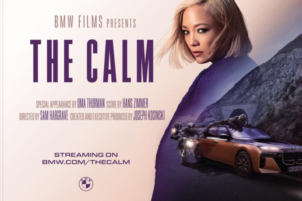 睽違七年！螳螂女與烏瑪舒曼主演 BMW 精彩微電影《The Calm》，成熟的自動駕駛技術讓你安心在車內打鬥沒問題！