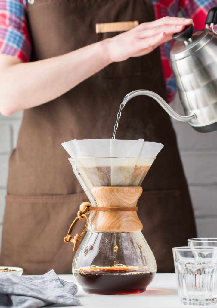 Pour over coffee