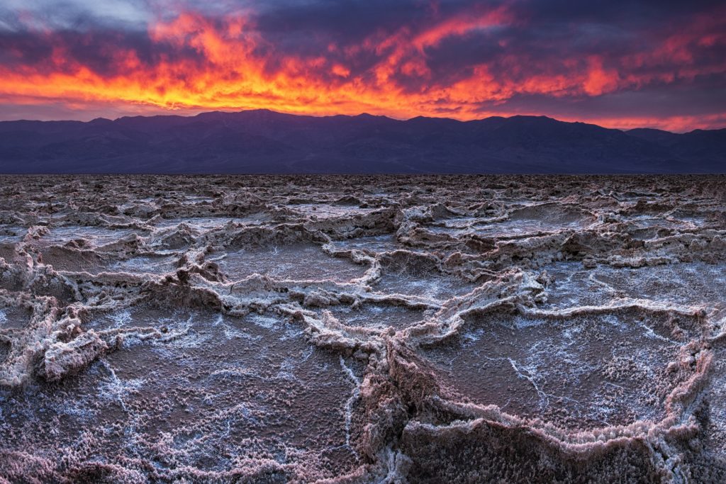 死亡谷 Death Valley 惡水鹽灘（Badwater Basin）日出
