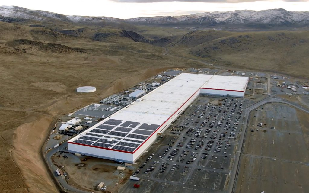 Tesla Gigafactory in Nevada