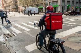 doordash 小費聲明