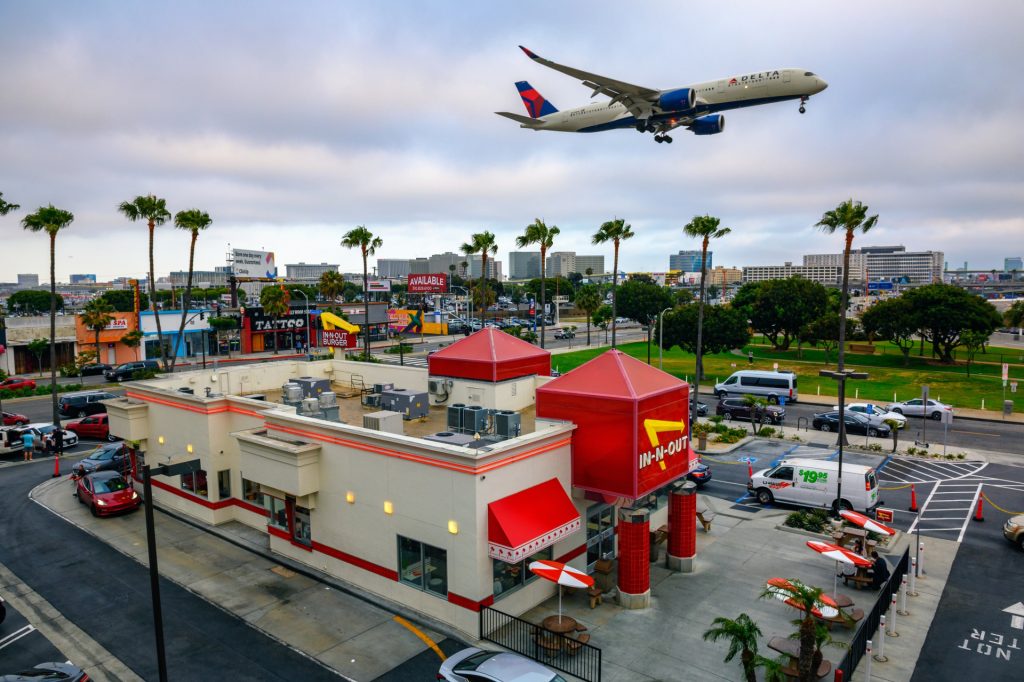 LAX reschester in-n-out location