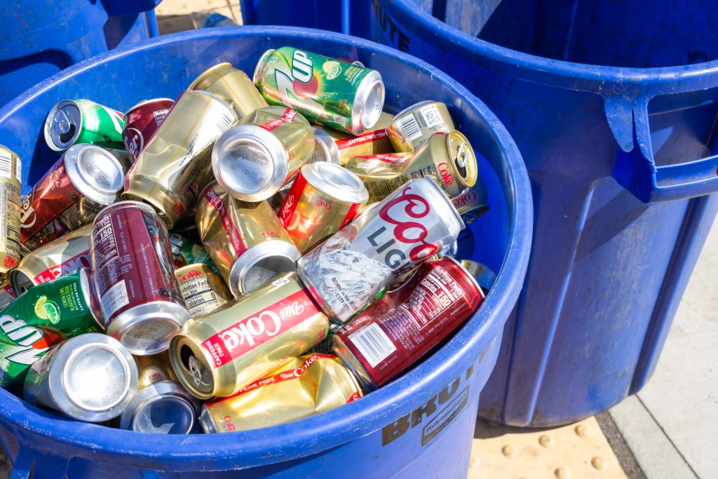 recycled can