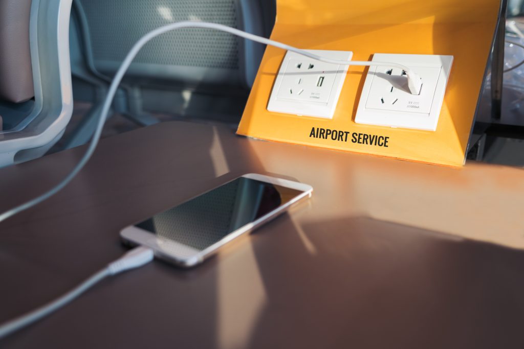 airport USB port