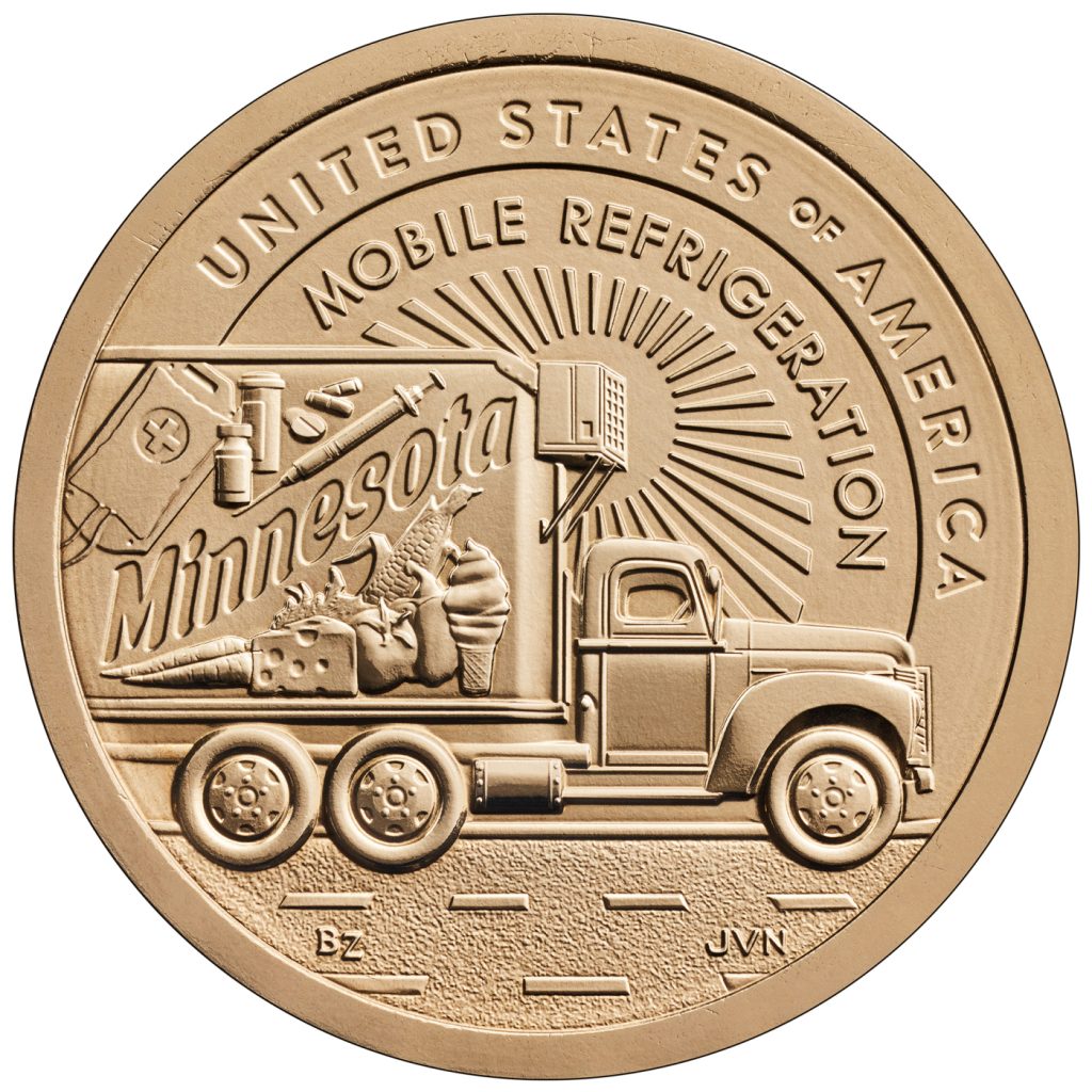 American Innovation $1 Coin Program Minnesota