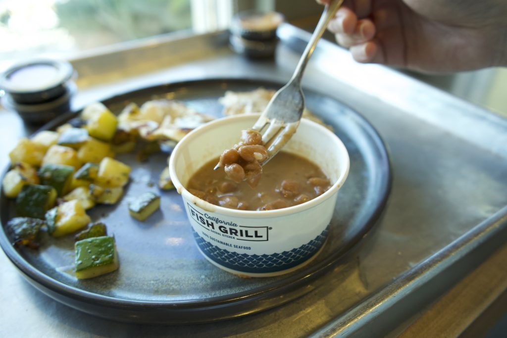 California Fish Grill Beans
